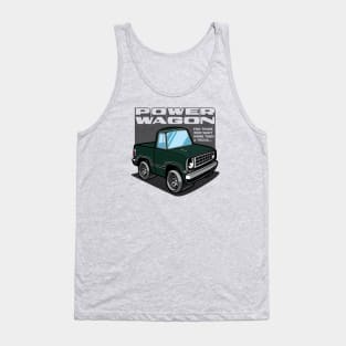 Dark Green Iridescent - Power Wagon Tank Top